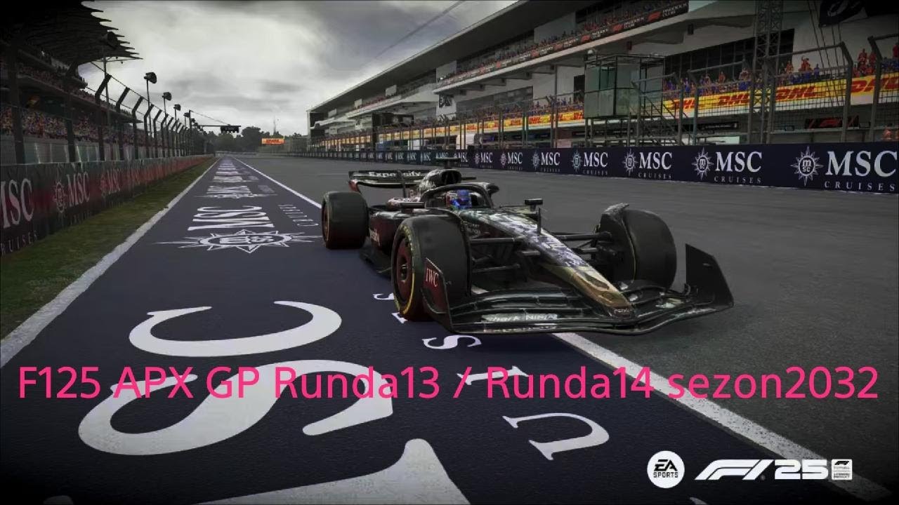 F125 APX GP - Niesamowita walka Button niczym za czasów Brawn GP 2009 S8 O130