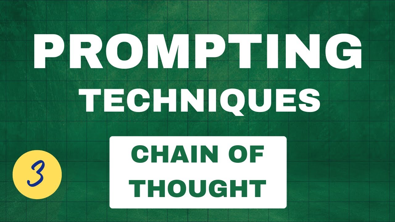 Prompting Techniques - Chain-of-Thought