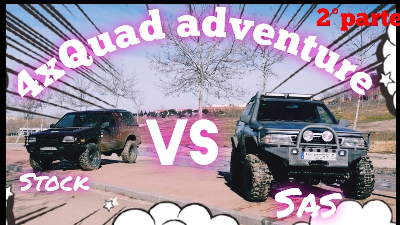 2° Parte, Opel Frontera SAS Patrol 260 vs opel Frontera STOCK, Agua y BARRO. FRONTIER