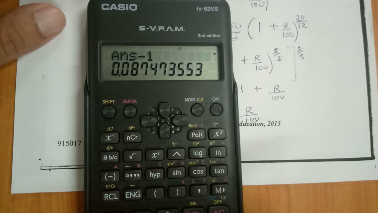 KCSE 2015 - HIRE PURCHASE - 10 MARKS