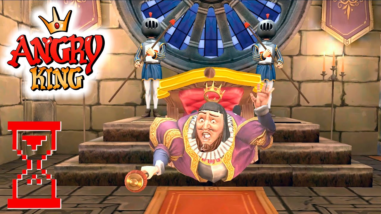 Злой Король // Дрожащий трон прохождение // Angry King
