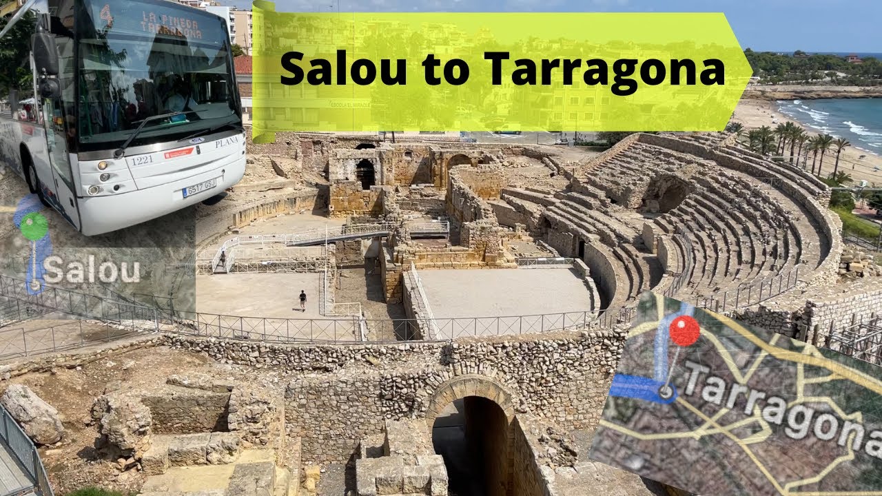 Salou to Tarragona day trip | bus ride and sightseeing tour #spain #travel