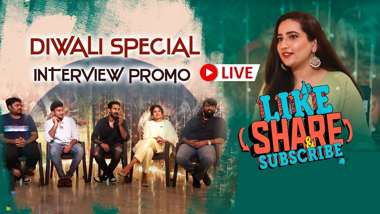 LIVE: Like Share Subscribe Movie Team Interview