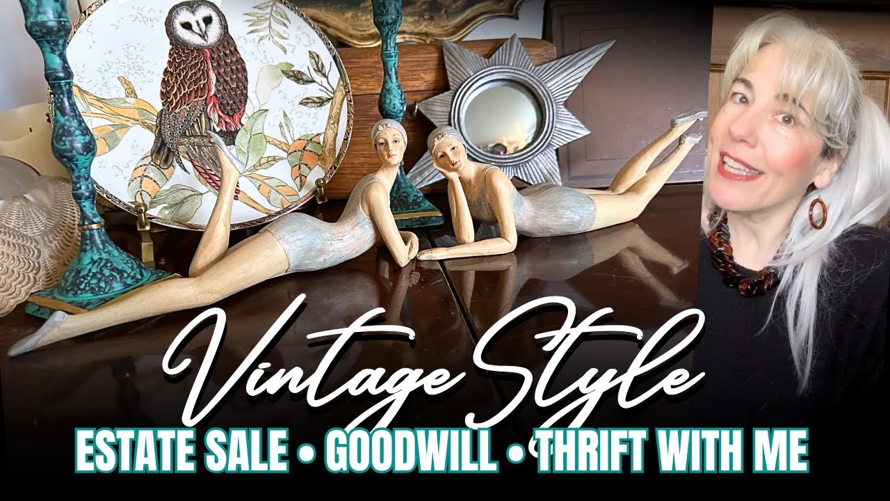GOODWILL • ESTATE SALE • THRIFT WITH ME