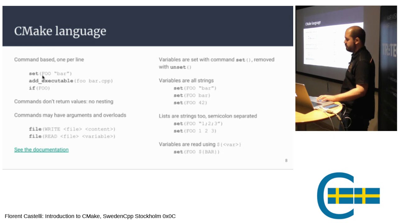 Florent Castelli: Introduction to CMake