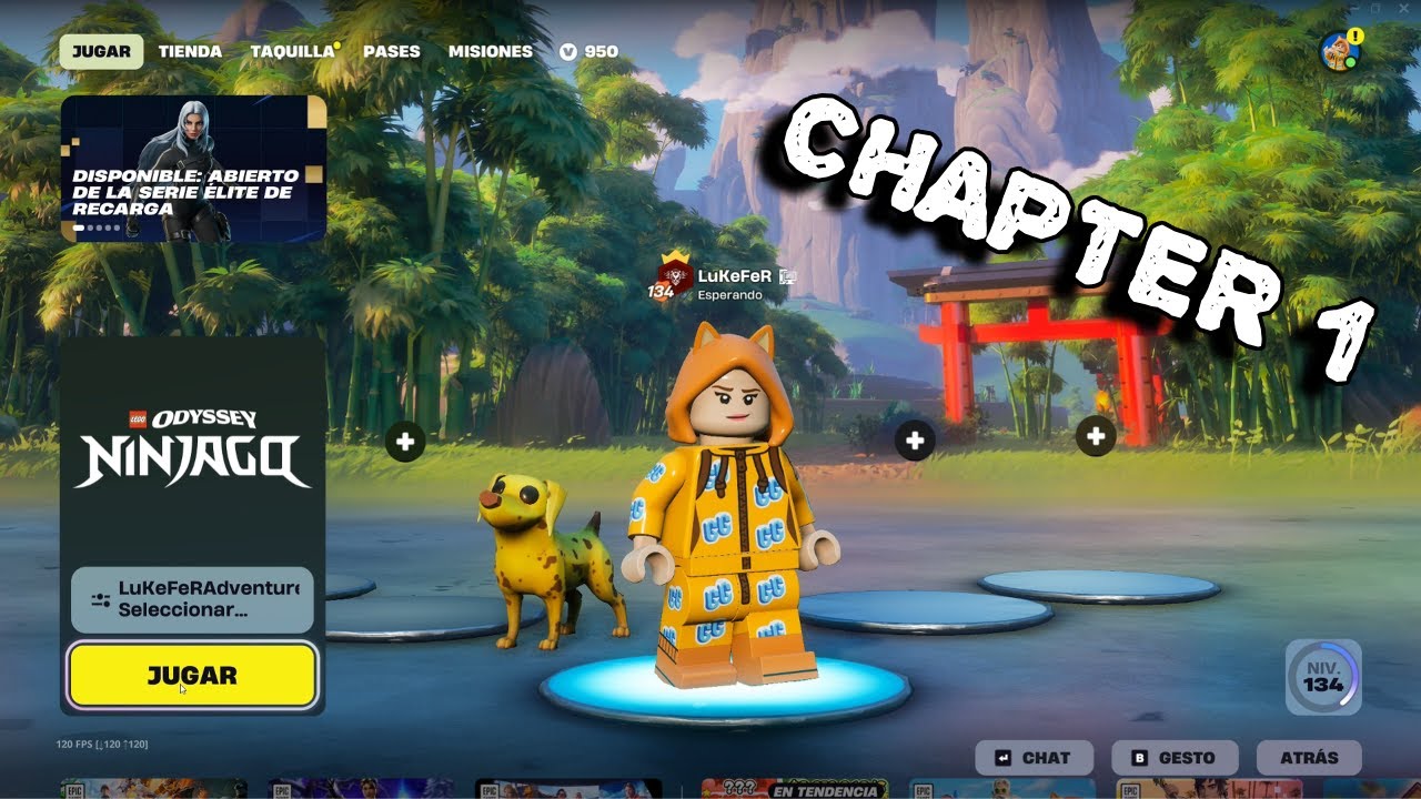 LEGO Fortnite x Ninjago – Parte 1: Primeros Pasos