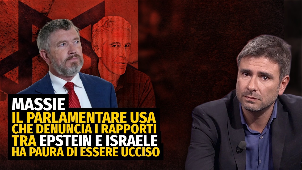 Massie, il parlamentare USA che denuncia i rapporti tra Epstein e Israele ha paura di essere ucciso 
