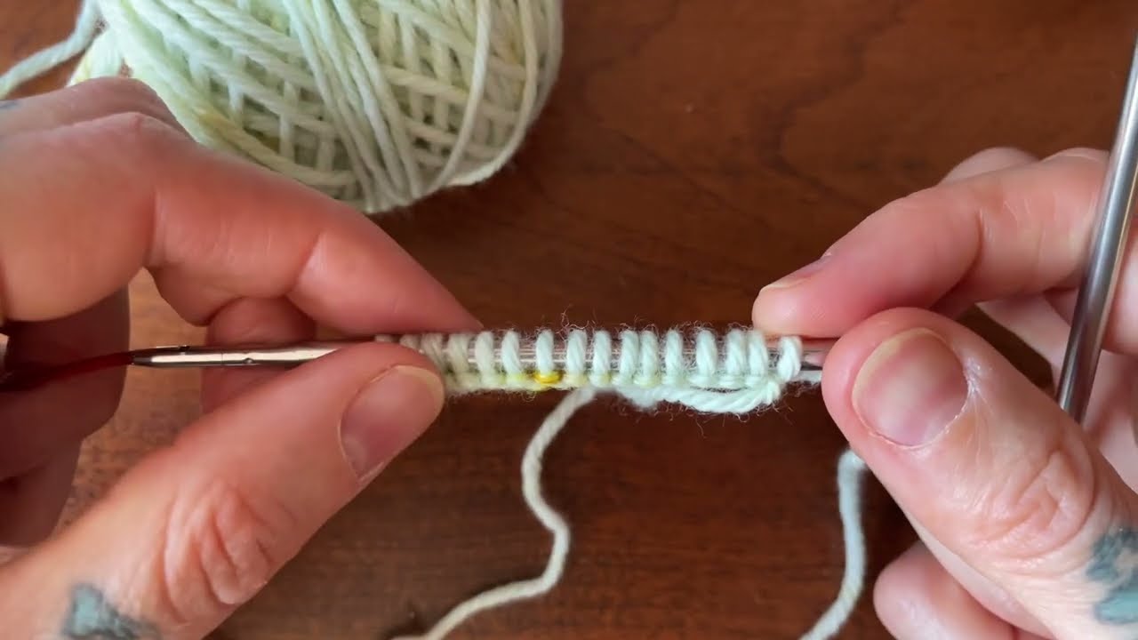 Double Brioche Knitting Tutorial: Continental Style
