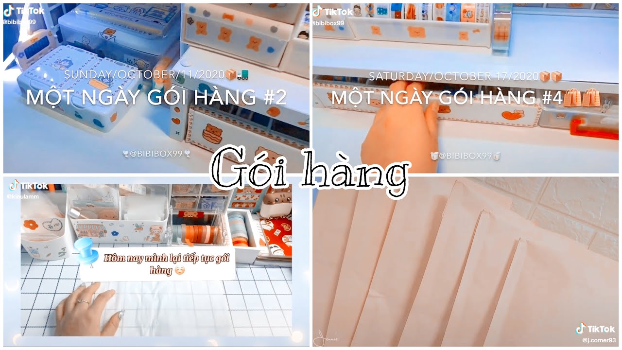 [ Tik Tok Việt Nam ] Những Video Gói Hàng Cho Khách Trên Tik Tok