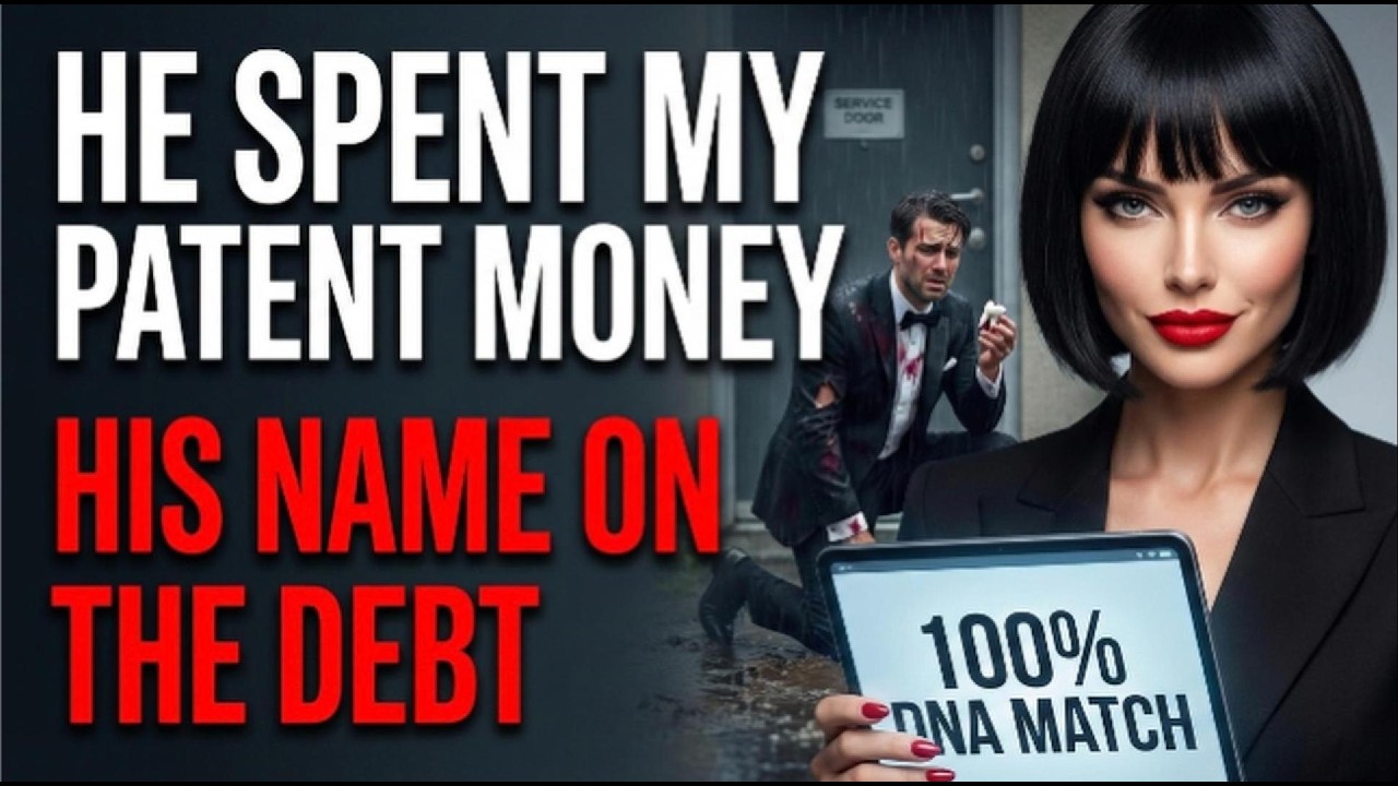He spent my patent money while his name was attached to the debt. 110
