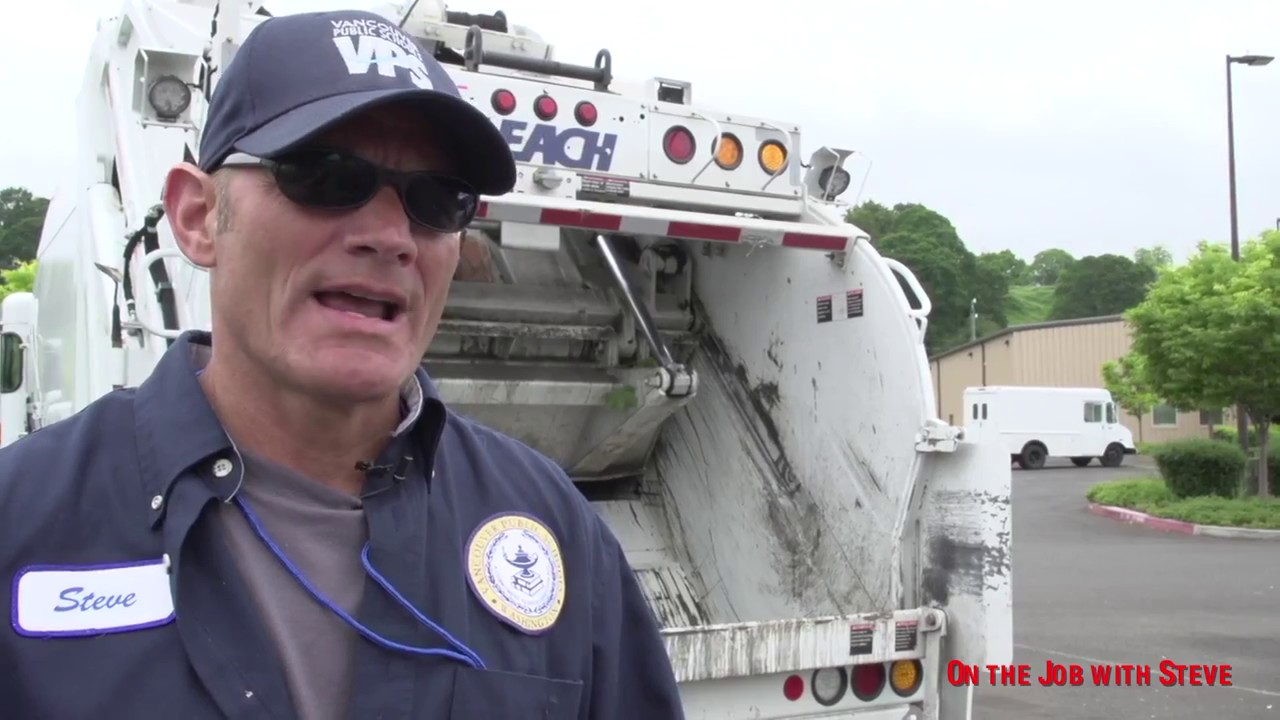 On the Job With Steve - Garbage Man