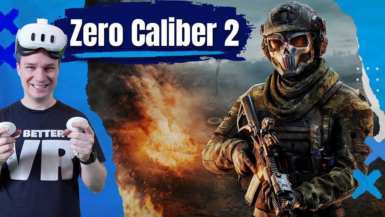 Zero Caliber 2 is awesome with a VR haptic vest!