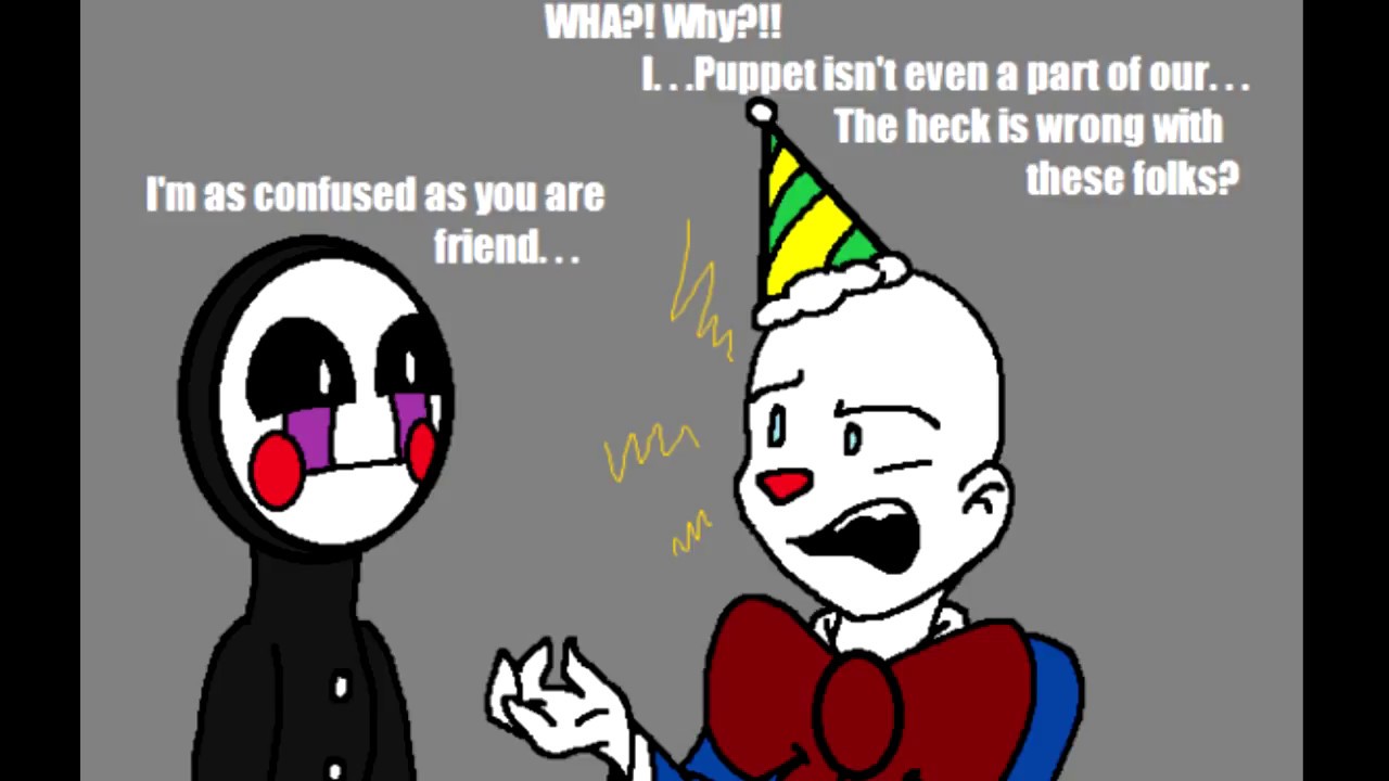 FNAF SL COMIC DUB ask 91 the ship has not sailed comic by Blustreakgirl