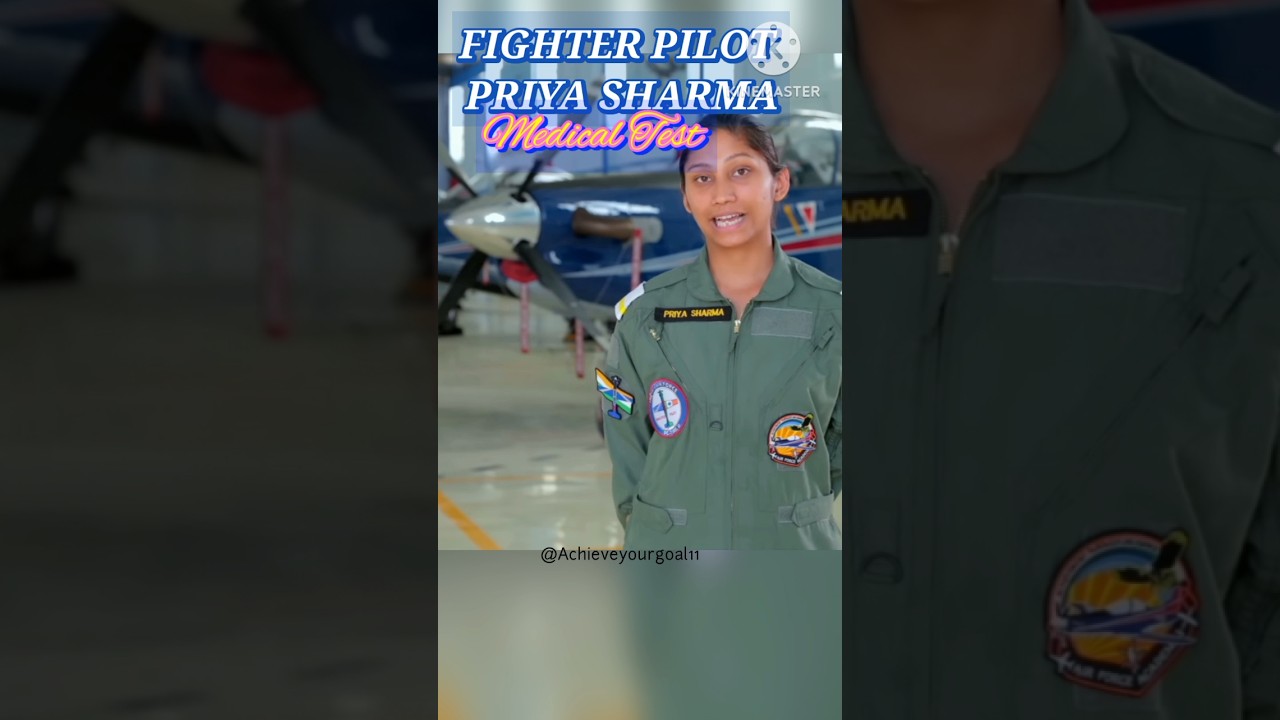 MEDICAL TEST OF FLYING OFFICER PRIYA SHARMA🛩️ Part1
