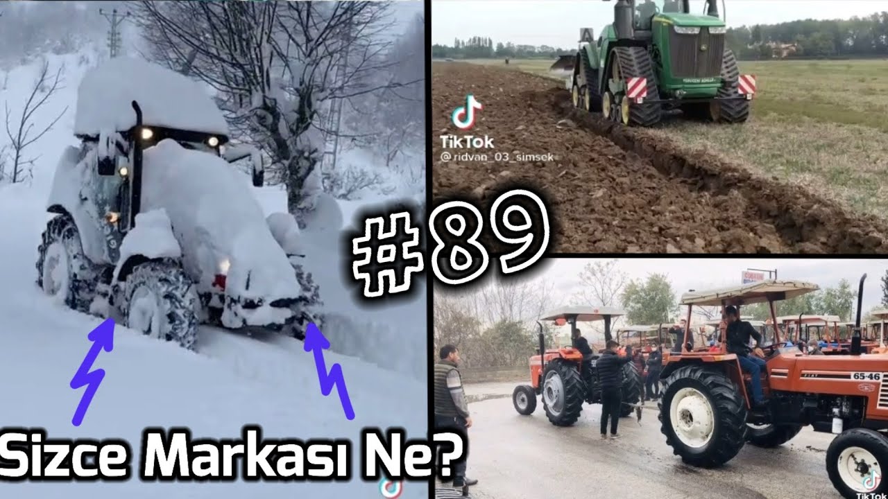 TİK TOK TRAKTÖR VİDEOLARI #89 TRAKTÖR'LERİNİZİN KAÇ HP ?
