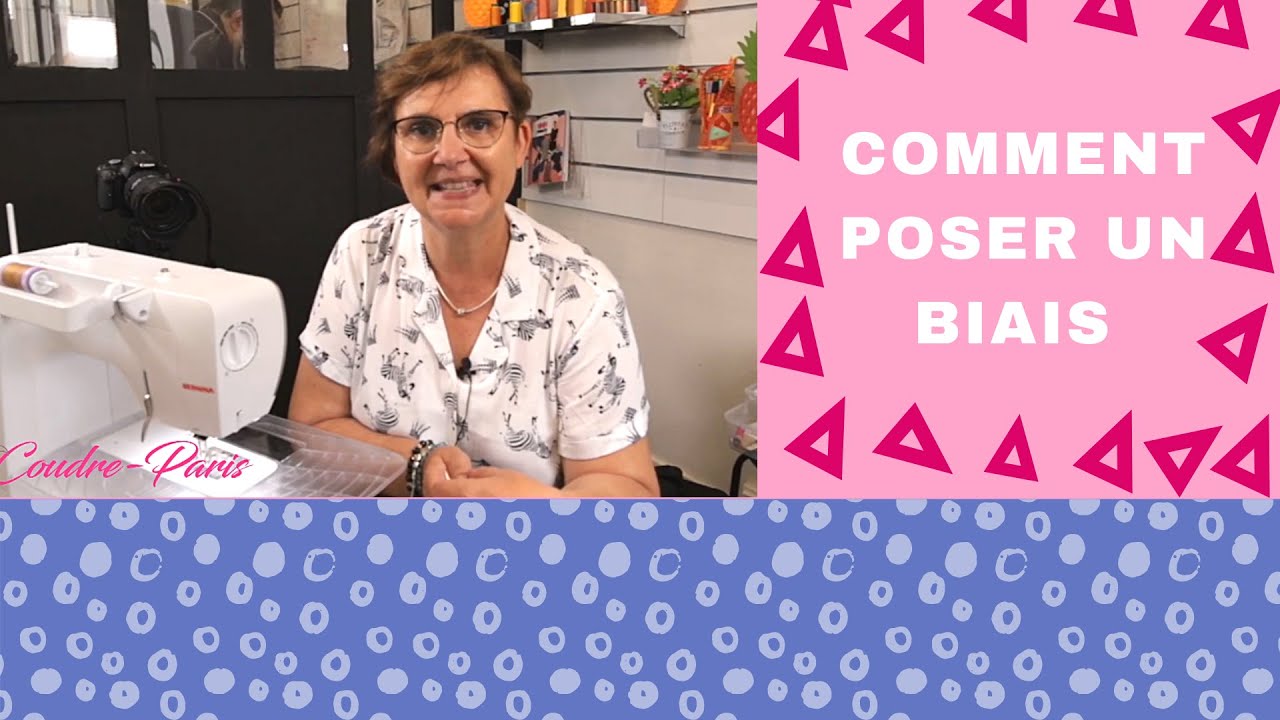 Comment coudre un biais ? le pied pose biais