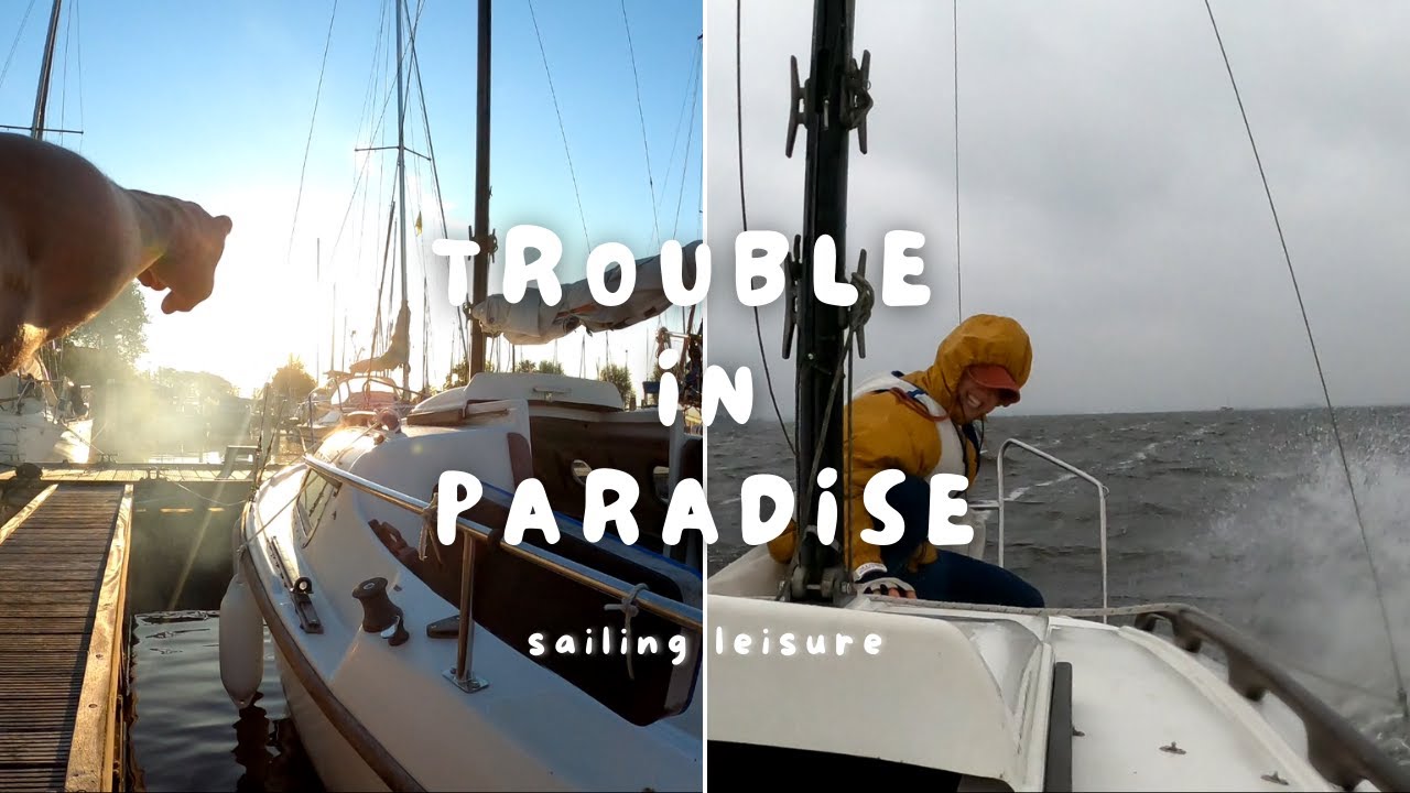 First there was sun, suddenly we had storm | Sailing Leisure 17