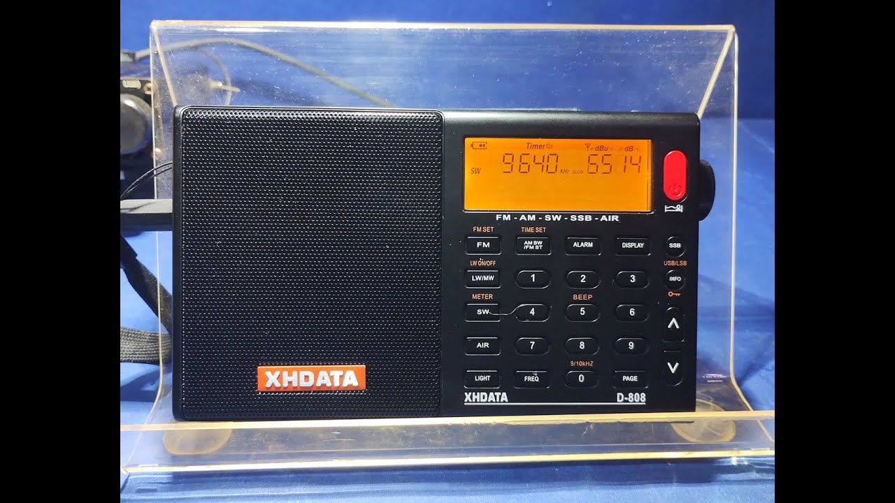 XHDATA D-808 tudo sobre ele Vídeo 1de3 (V96)