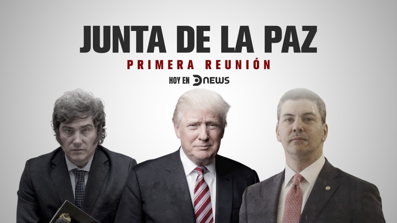🔴 EN VIVO | Presidentes se reúnen para la primera sesión de la Junta de Paz liderada por Trump