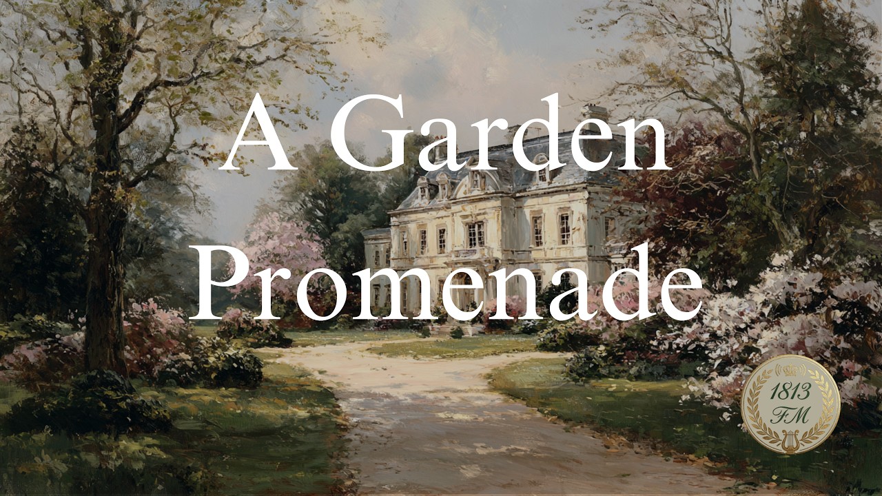 Regency Era Classical Music for Reading | Elegant Instrumental Harp & Strings | 1813 FM