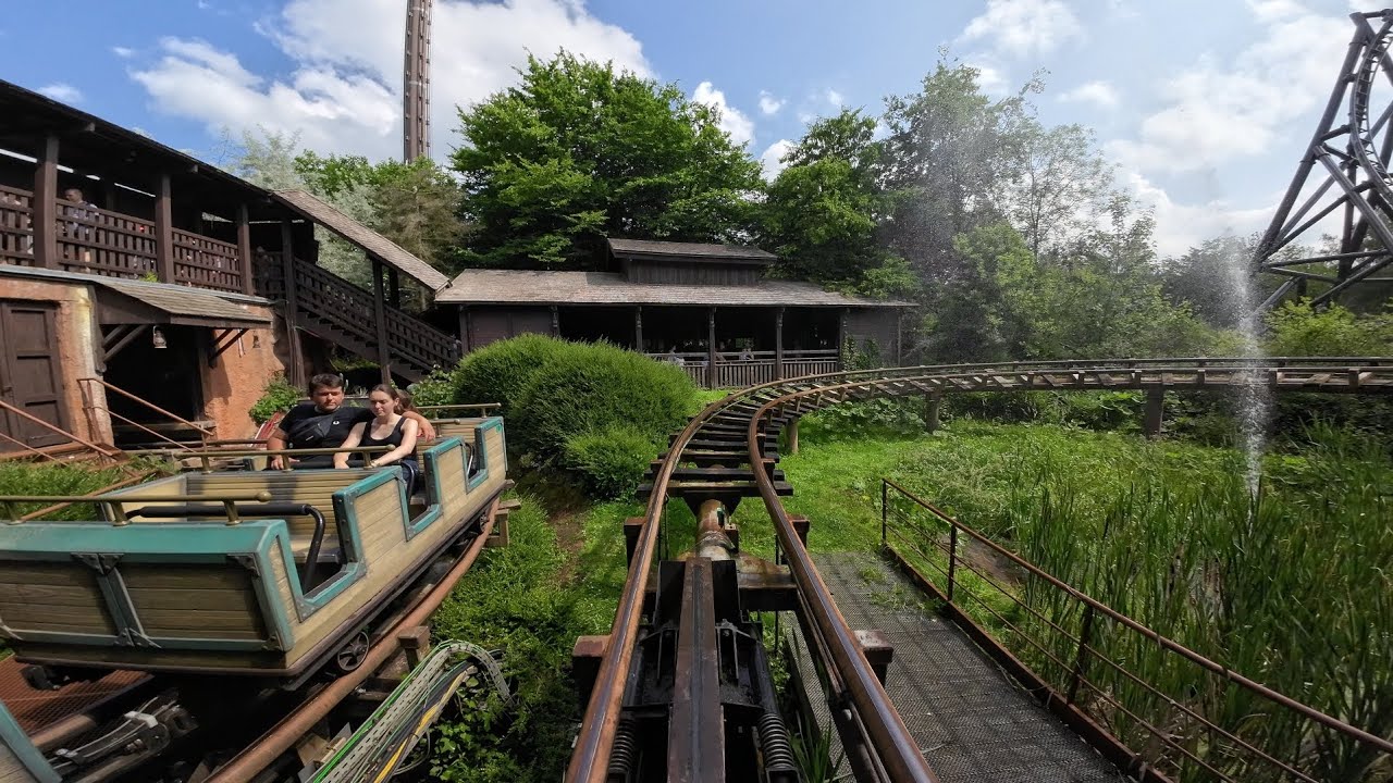 Onride ( Last/ reverse ) - Calamity mine - Walibi belgium