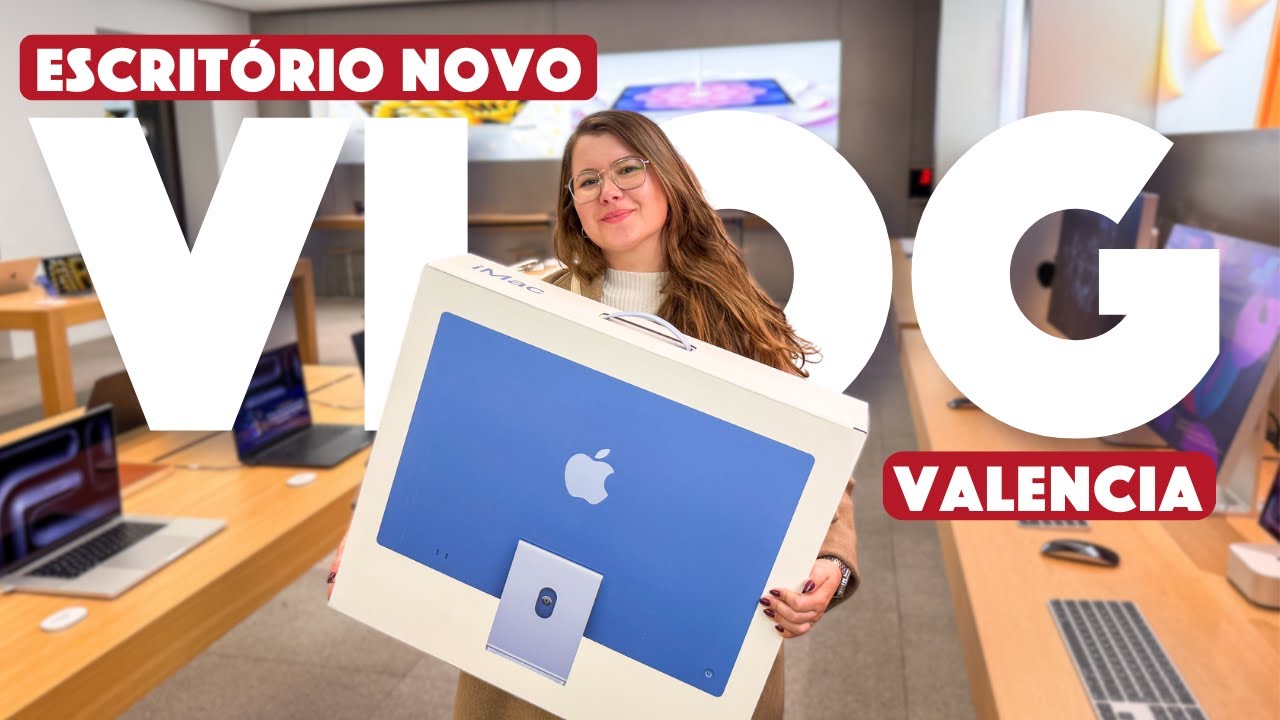 Upgrade na vida em VALÊNCIA: escritório, iMac dos sonhos e IKEA