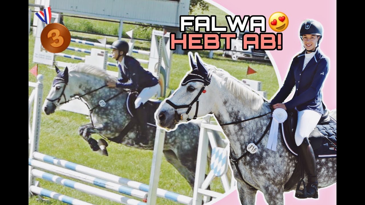 Falwa PLAZIERT sich im E Springen! Fetzige Ehrenrunde