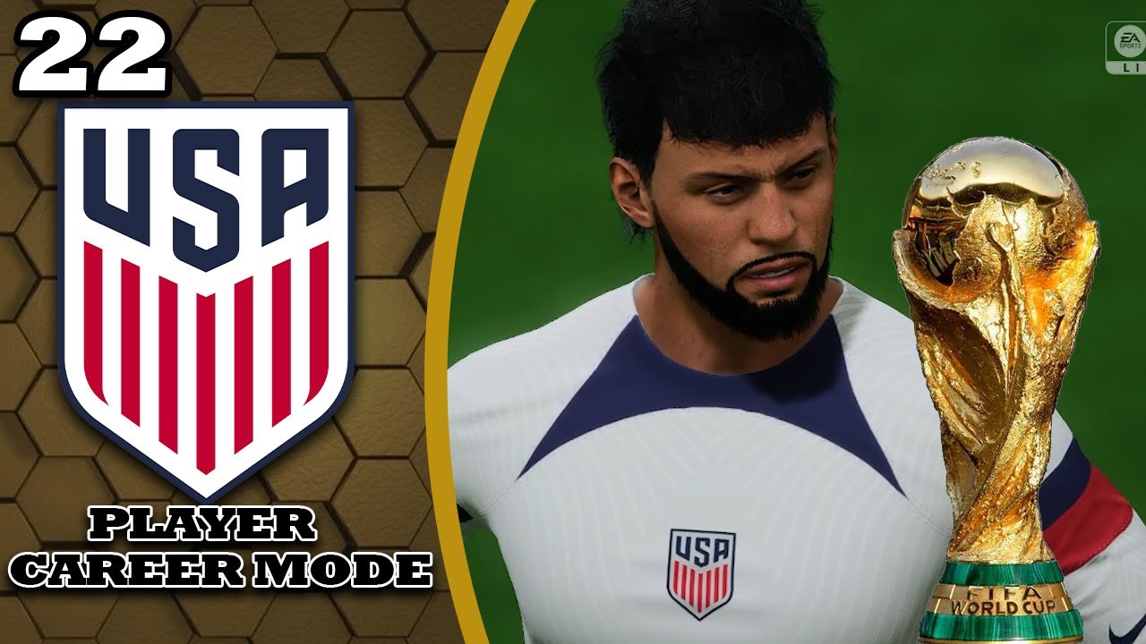 THE WORLD CUP! FC24 Player Career Mode