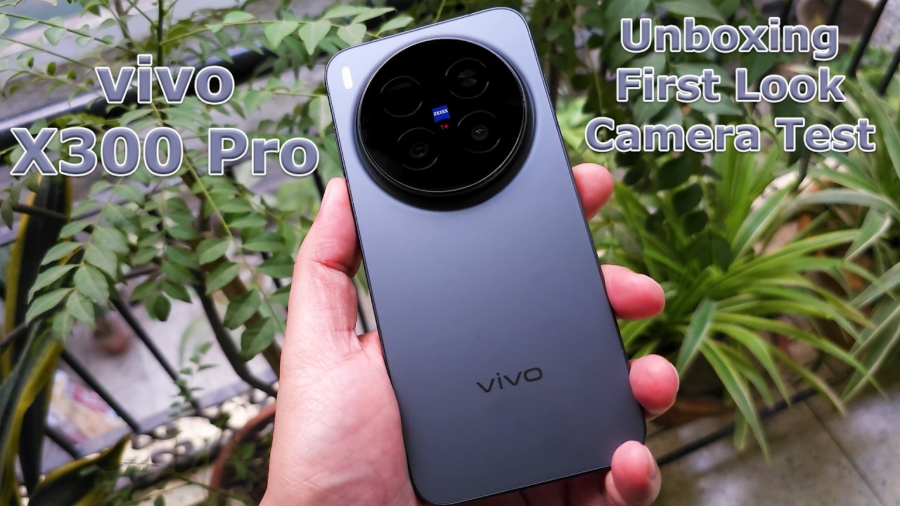 vivo X300 Pro Unboxing: First Look, Camera Test & Full Specs + Price