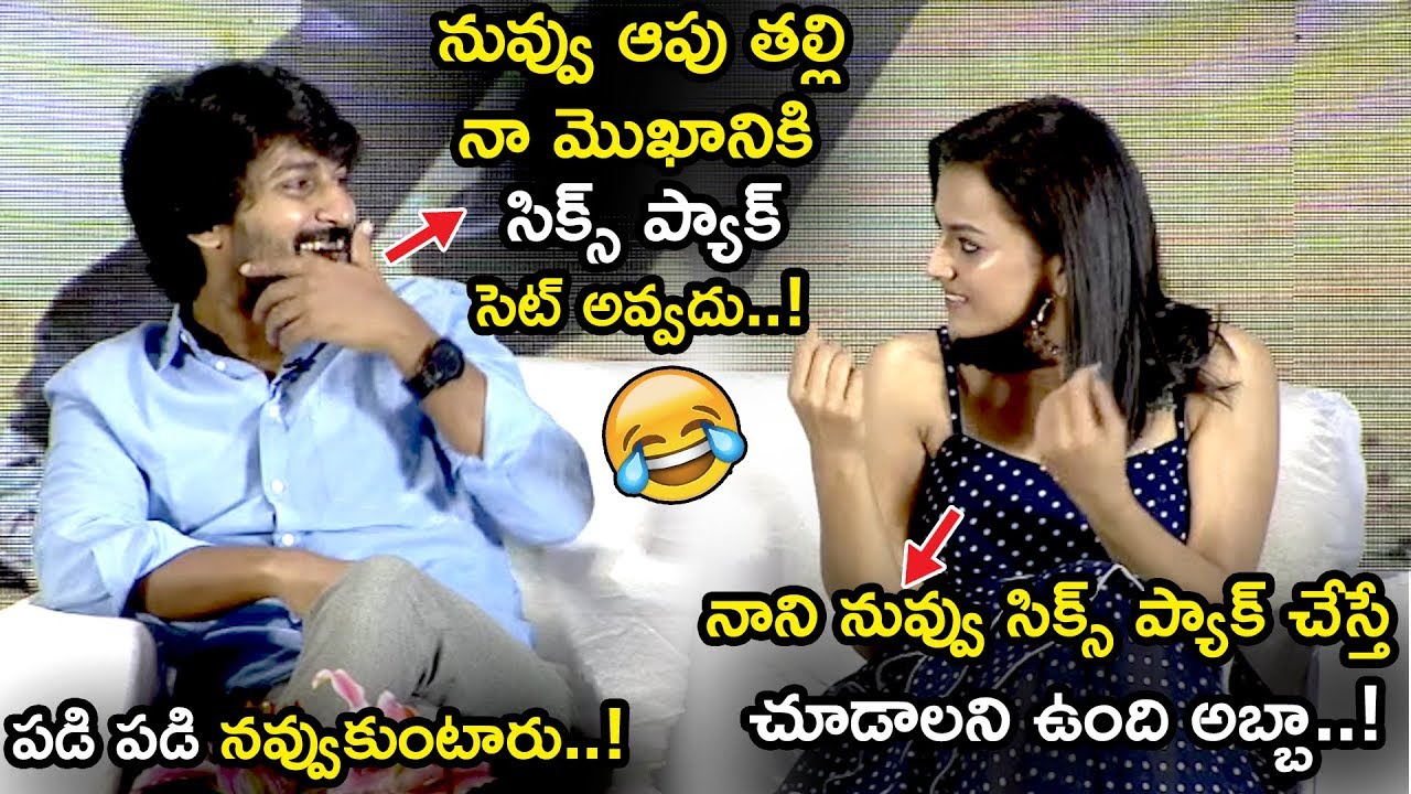 Nani Hilarious Fun With Sraddha Srinath About Six Pack || Jersey Movie Team Interview || TETV