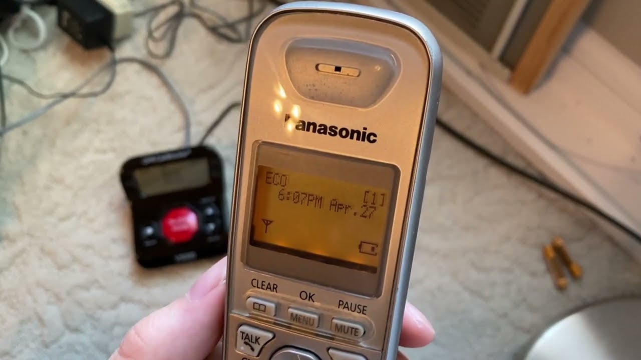 Telephone Thrift Store Finds, Ft. a Panasonic K-TG4021 & a Call Blocker Box (4/27/2025)