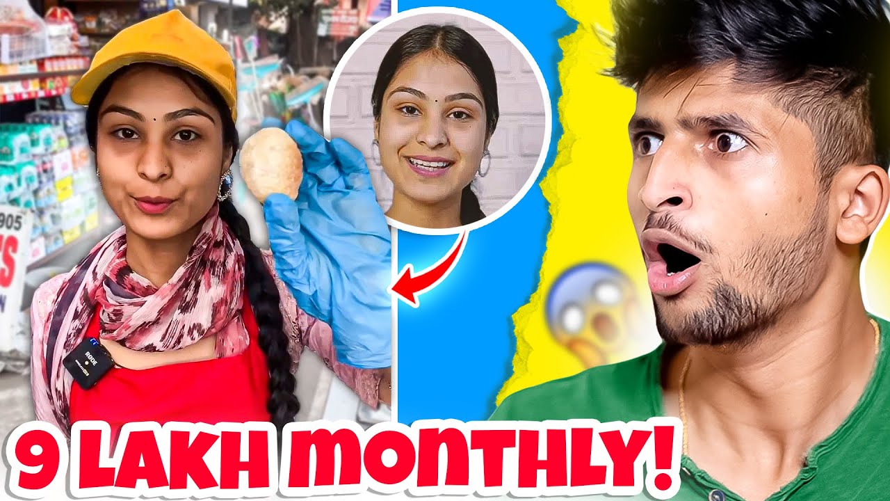 BTECH KARKE PANI PURI BECH RAHI HAI YE LADKI !! REAL RAJAT