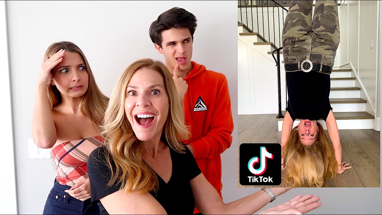 WE MADE OUR MOM TIK TOK FAMOUS..