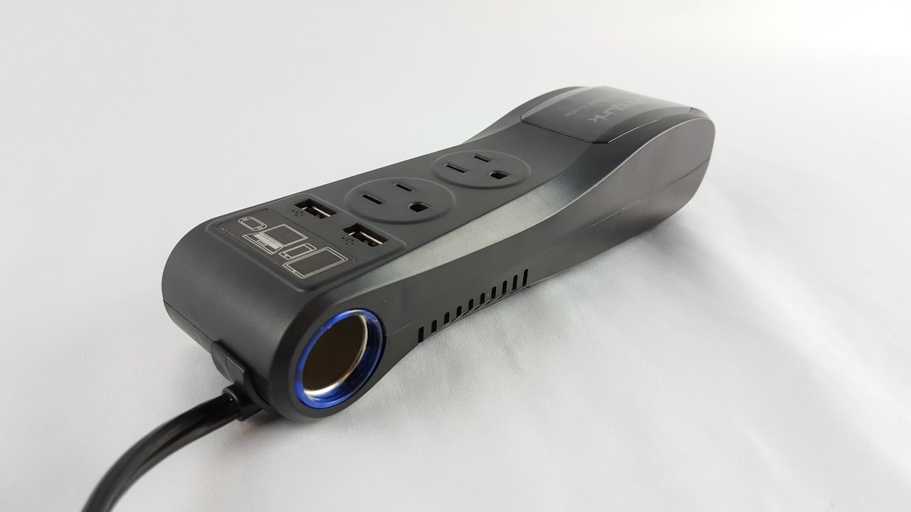 Review and How to of Anglink Power Inverter 200 Watts Dual USB Ports