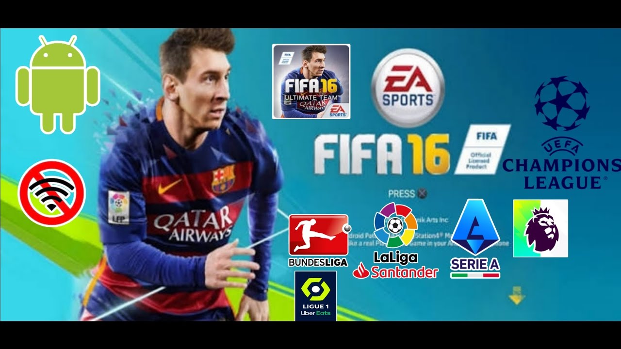 Cómo Instalar FIFA 16 + Narraciones en Español Con modo Torneo ligas y Competiciones en Android 2025