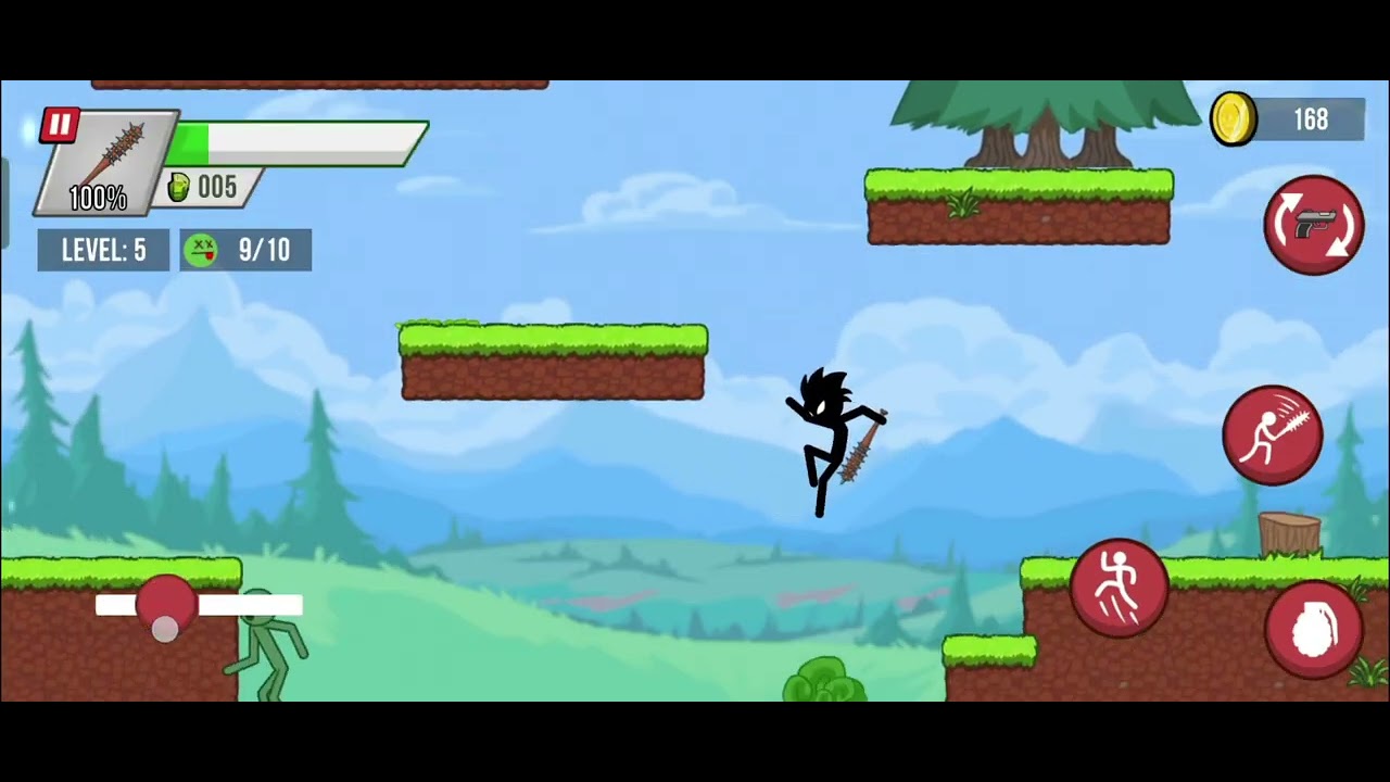 STICK VS ZOMBIES NEW GAMING VIDEO #zombie #video #viral 