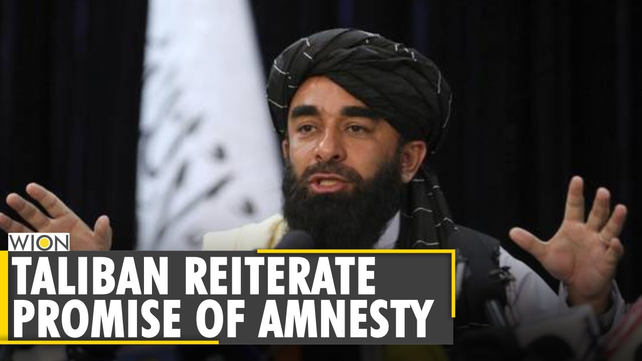 Taliban holds presser, says it does not seek 'revenge,' & that all will be 'forgiven' | Afghan News