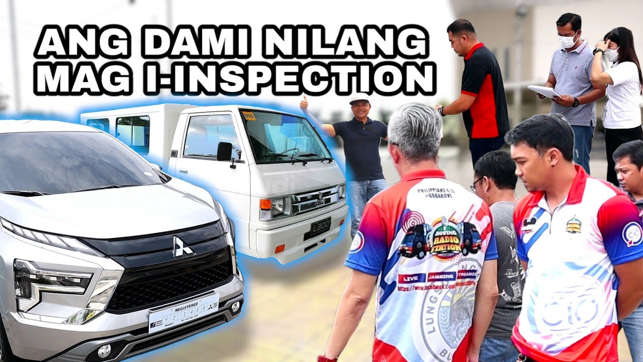 Daming Taga Munisipyo, ininspeksyon yung 2023 Mitsubishi L300 at Xpander Gls AT
