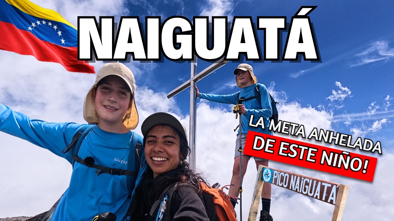 Guiando a un CHICO de 14 años, en su PRIMER ASCENSO al PICO MÁS ALTO de la Cordillera de la Costa