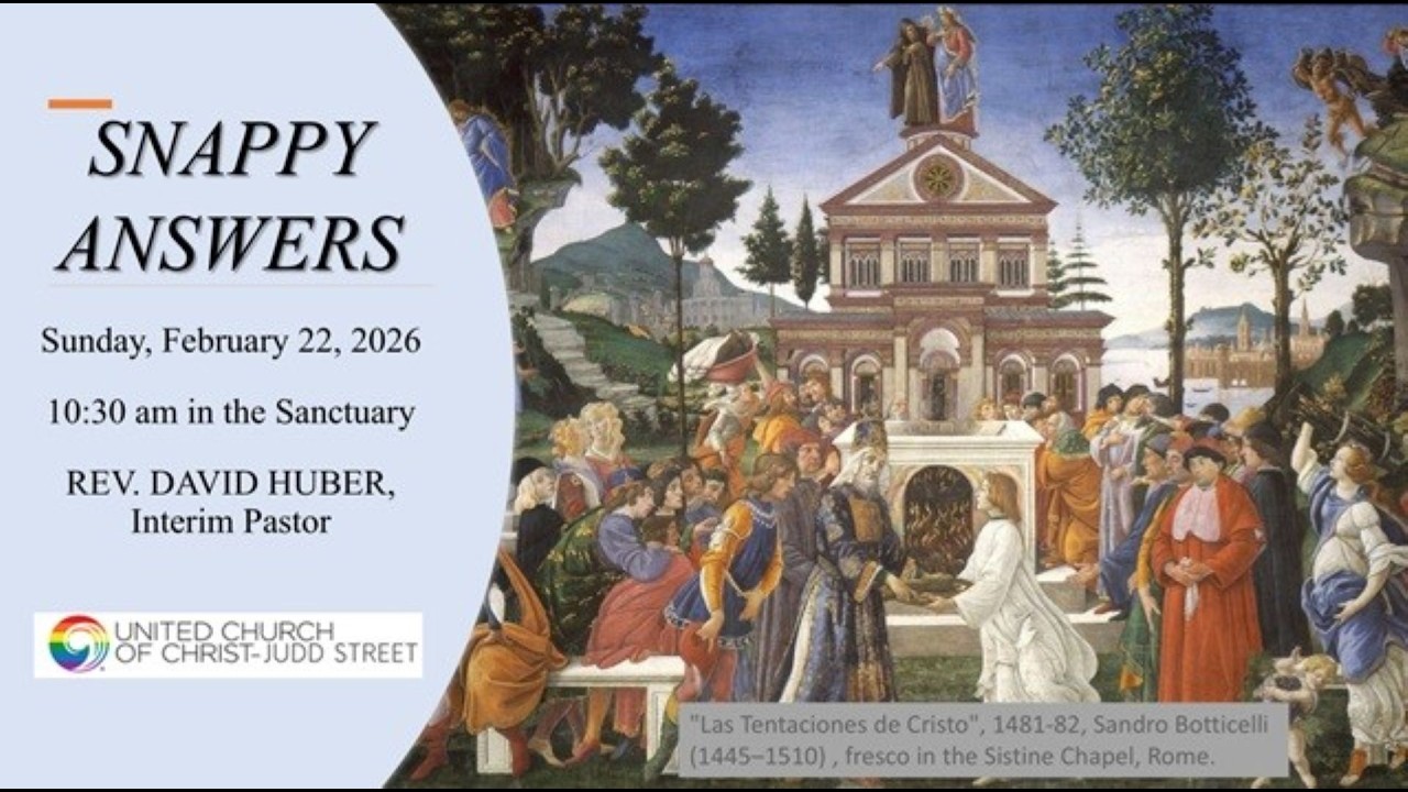 February 22 2026 Worship Service