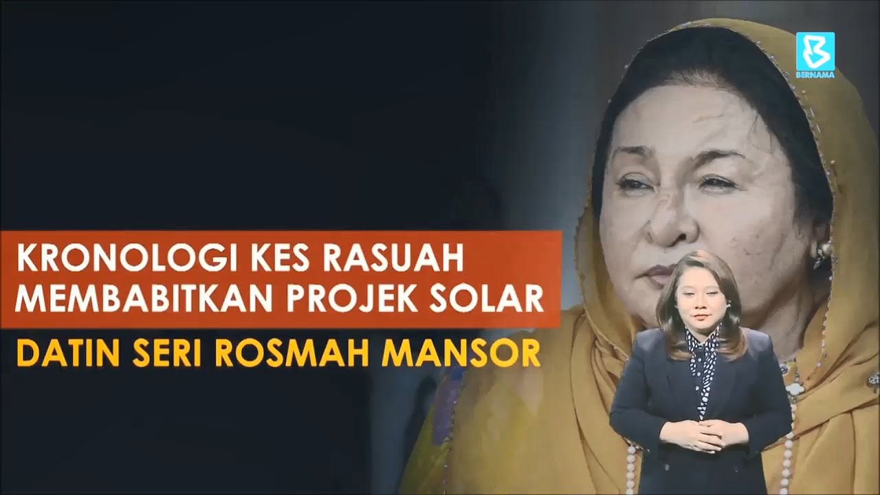 Kronologi kes rasuah projek solar Datin Seri Rosmah Mansor