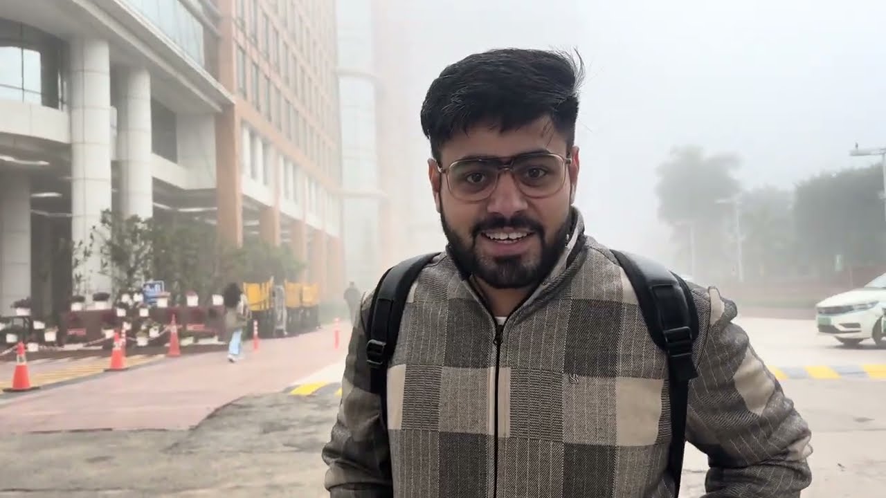 Fog me kuch nhi dikha😳