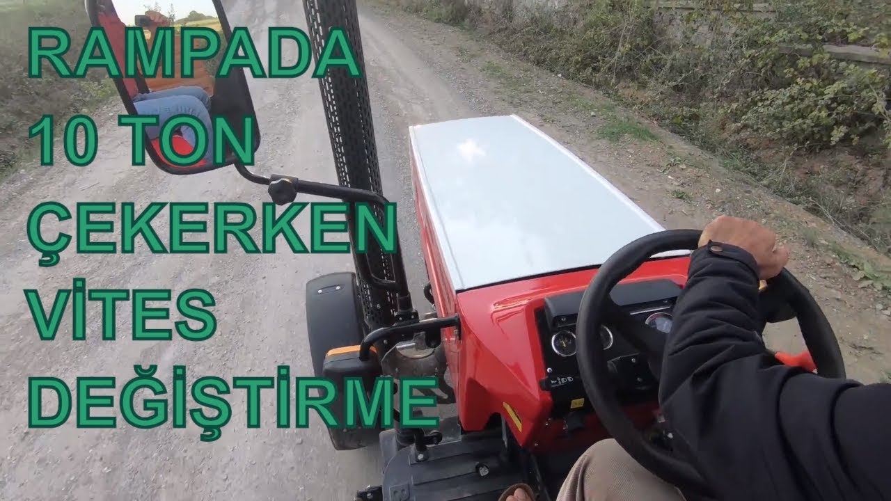 Başak 2075 10 Ton Yükle Rampada