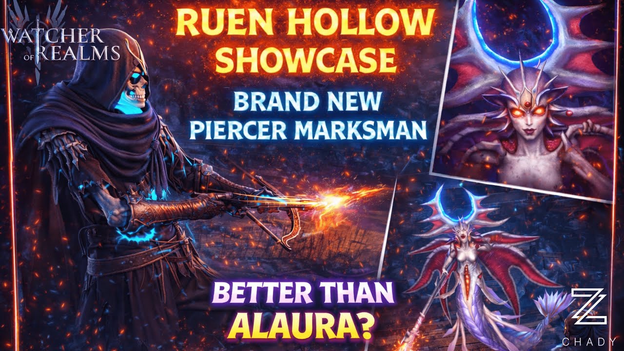 Ruen Hollow BETTER than Alaura ?? | GR3-23/24 Full Showcase with New Champ | Watcher of Realms
