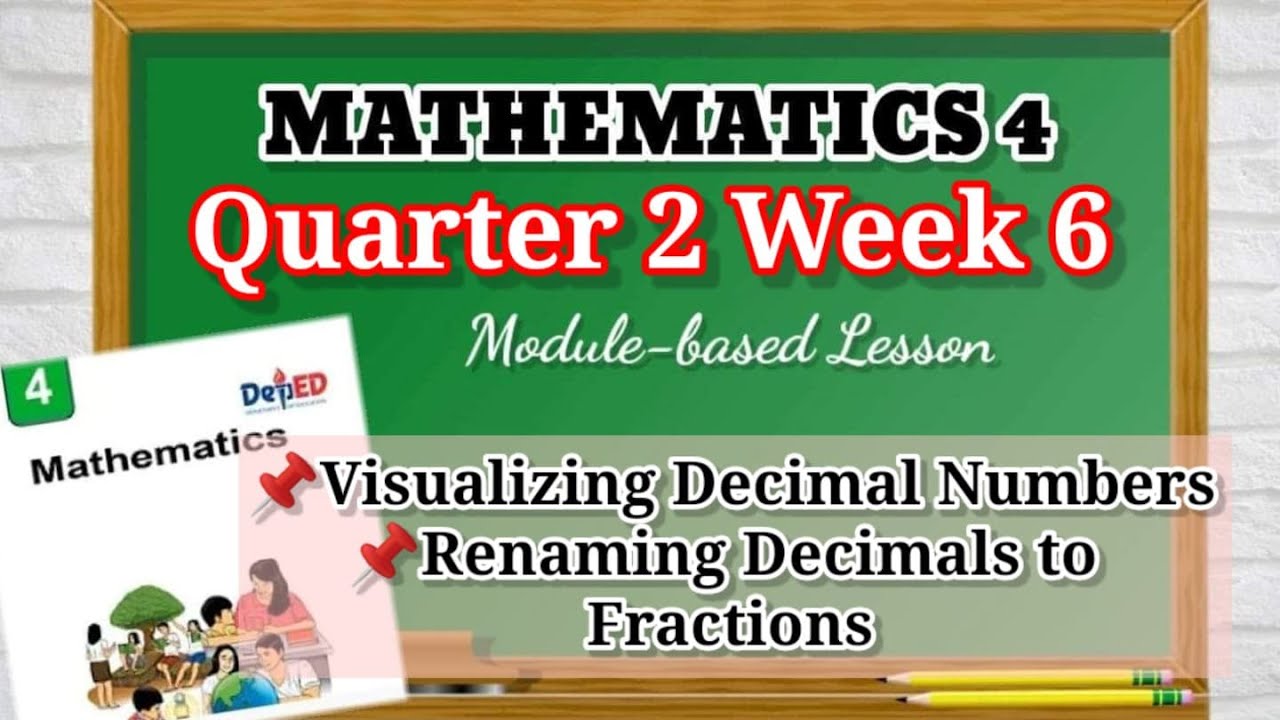 MATH 4 QUARTER 2 WEEK 6 / Visualizing Decimal Numbers / Renaming Decimals to Fraction