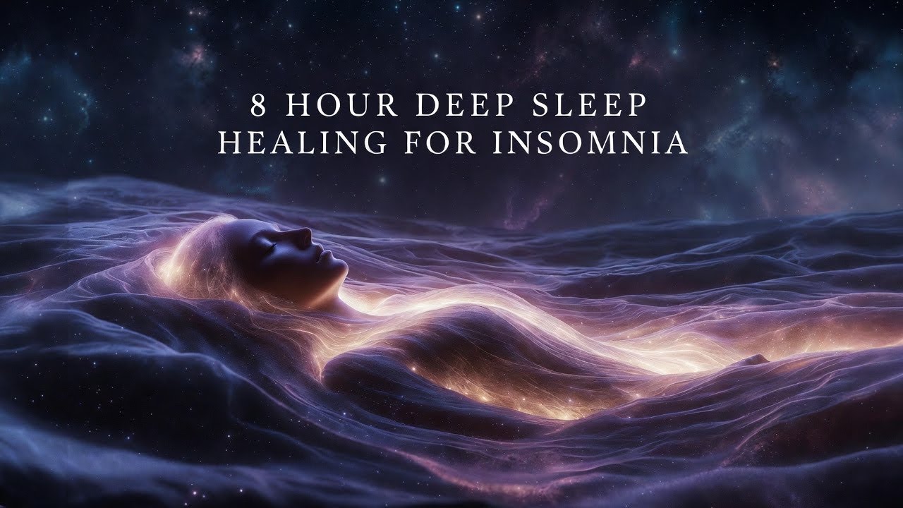 🌌 (8 Hours) Deep Sleep for Insomnia | Restorative Healing & Nervous System Reset 🧠💤