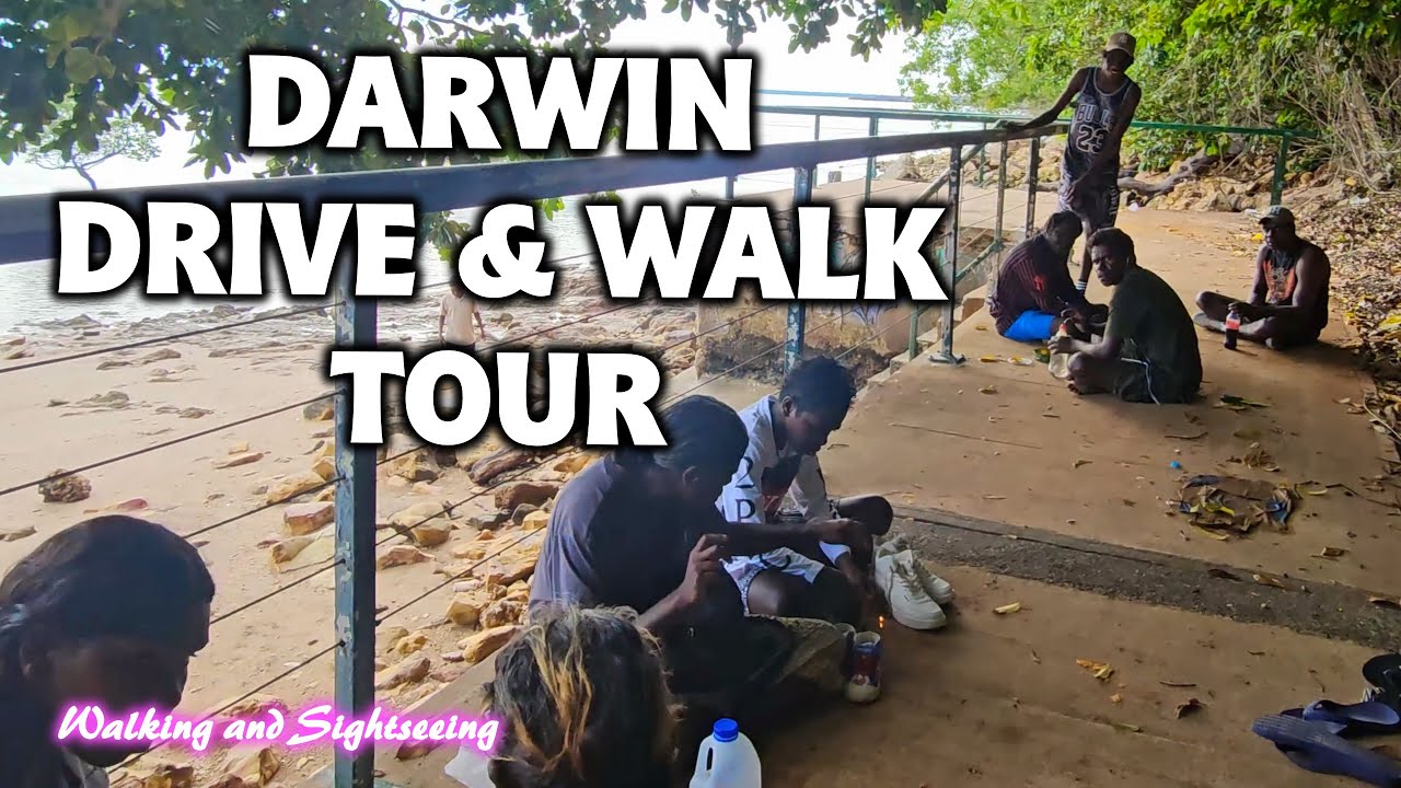DARWIN NT AUSTRALIA WALK & DRIVE TOUR CHRISTMAS 2024 LAMEROO BEACH | BICENTENNIAL PARK | AUSTIN LANE
