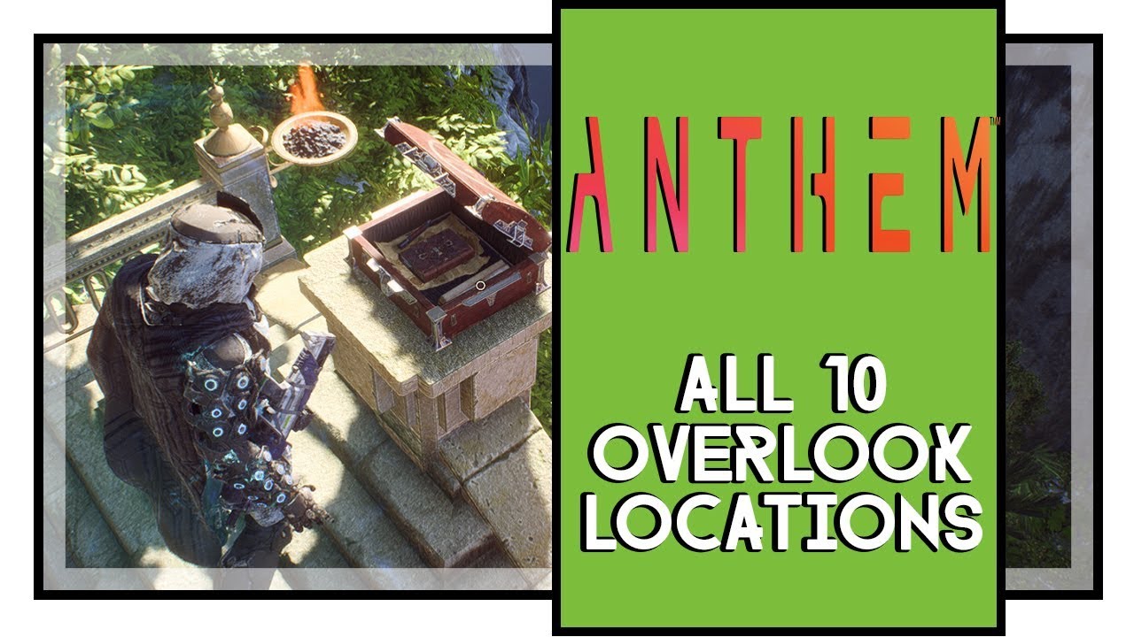 Anthem All Overlook Locations Trailblazer Challenge
