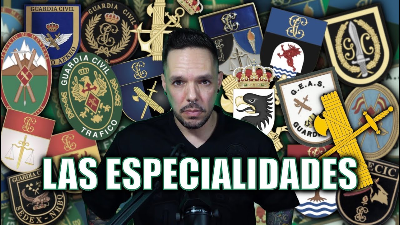 Las ESPECIALIDADES de la GUARDIA CIVIL: qué hacen y por qué existen