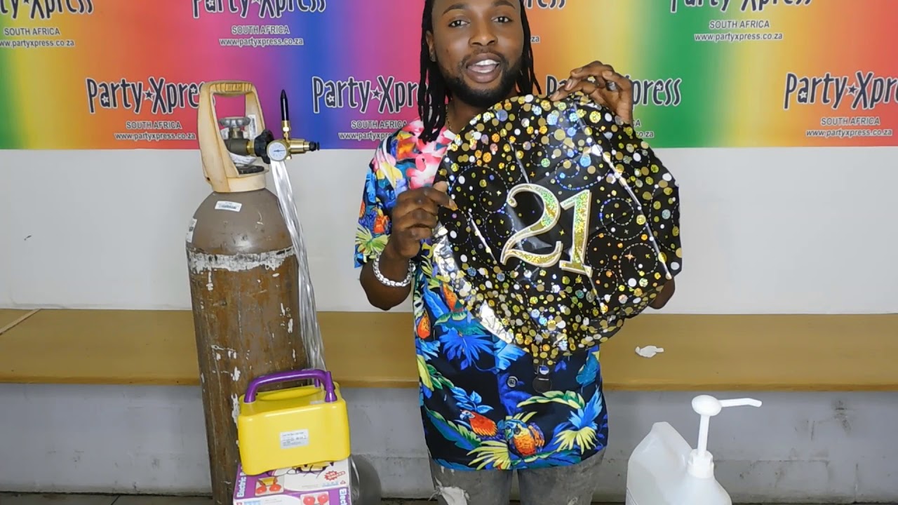 PARTY XPRESS-HOW TO INFLATE A FOIL BALLOON PART2